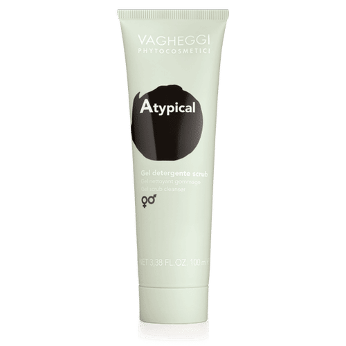 Atypical gel scrub cleanser