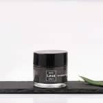 Black Lava Effect – face mask