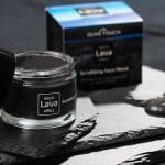 Black Lava Effect – face mask